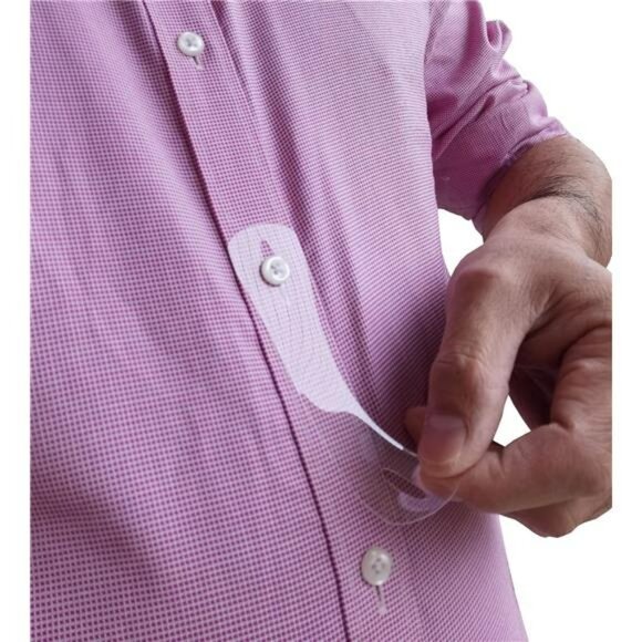 Invisible Tie Clip Holder Clear Tie Stay Alternative for Men Dress Shirt Suit - Picture 4 of 7